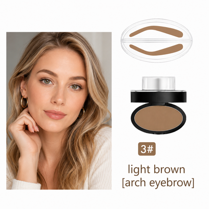 HISKIN Perfect 5sec Eye-Brow Stamp Kit