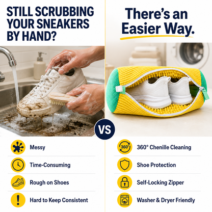 Stop Scrubbing Sneakers by Hand
