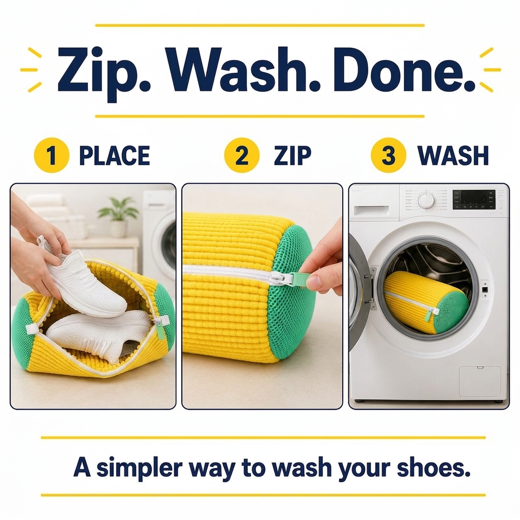 Stop Scrubbing Sneakers by Hand