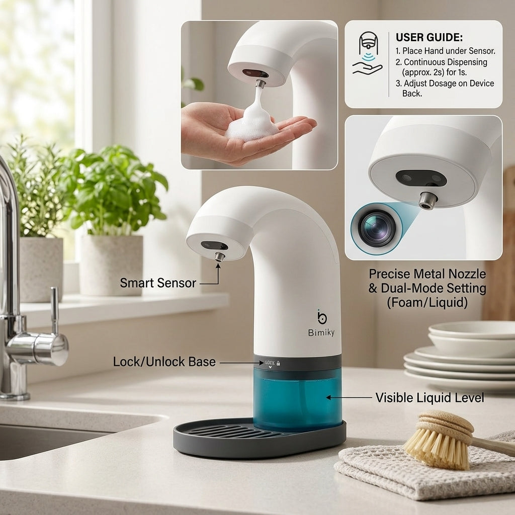 Bimiky™ TouchFree Soap Arc