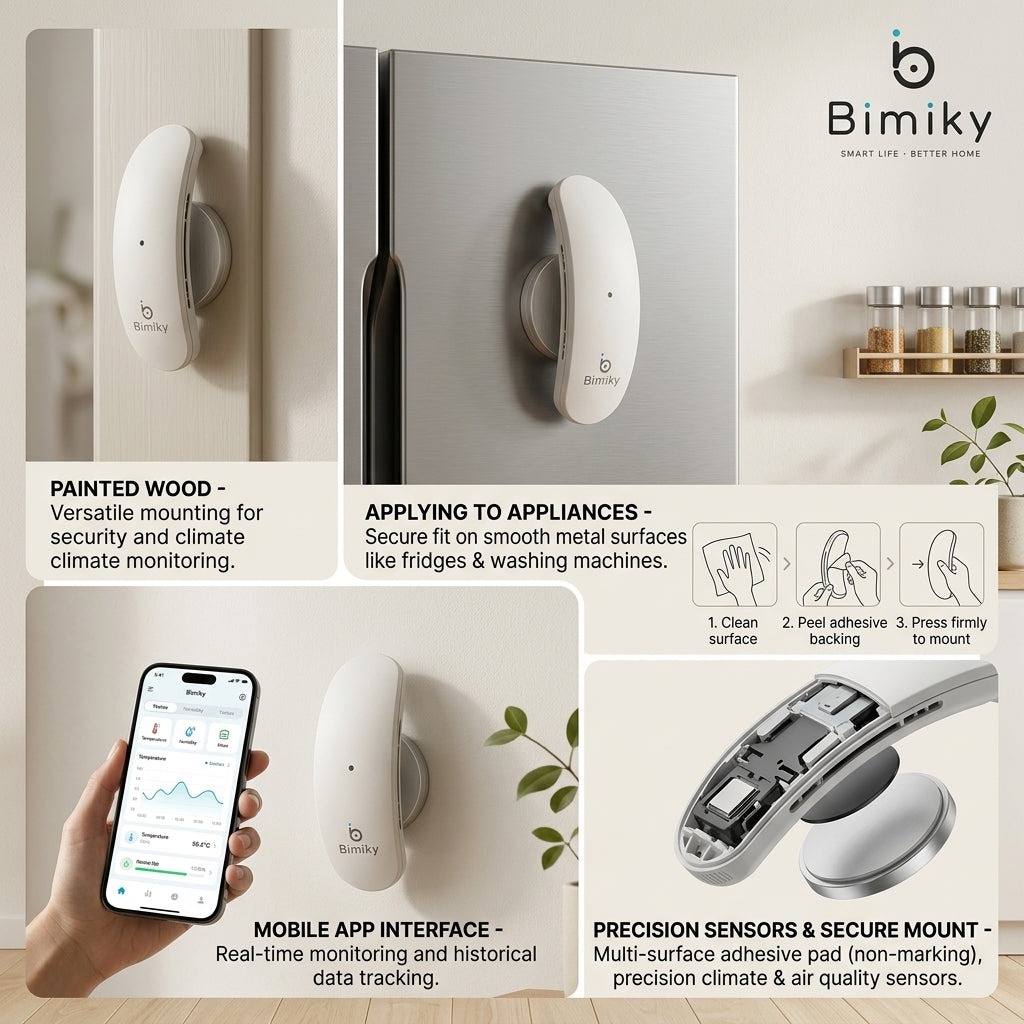 Bimiky™ WindowSense Climate Monitor
