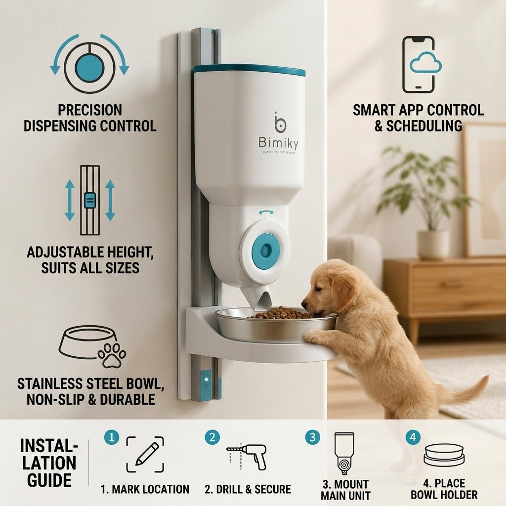 Bimiky™ SmartPet Feed Rail