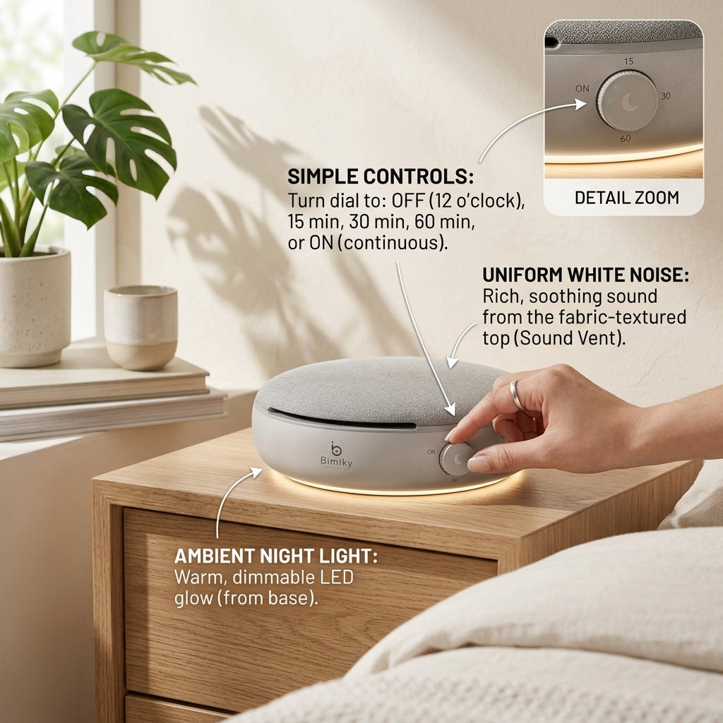 Bimiky™ SleepSound Pebble