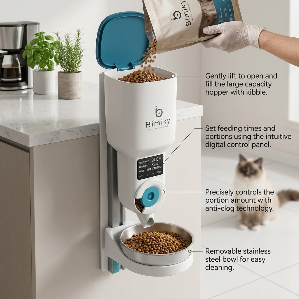 Bimiky™ SmartPet Feed Rail